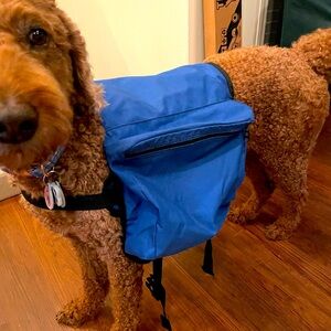 Pair of large-sized dog saddle bags, backpacks